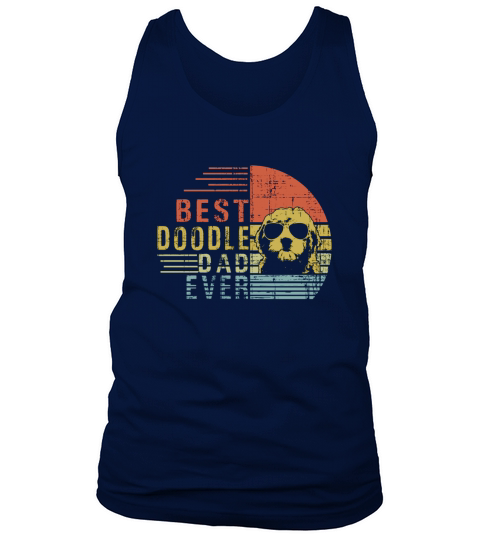 Fathers Day Shirts - Mens Best Doodle Dad Ever TShirt Goldendoodle Dad gift Pullover Hoodie Tank Top Unisex