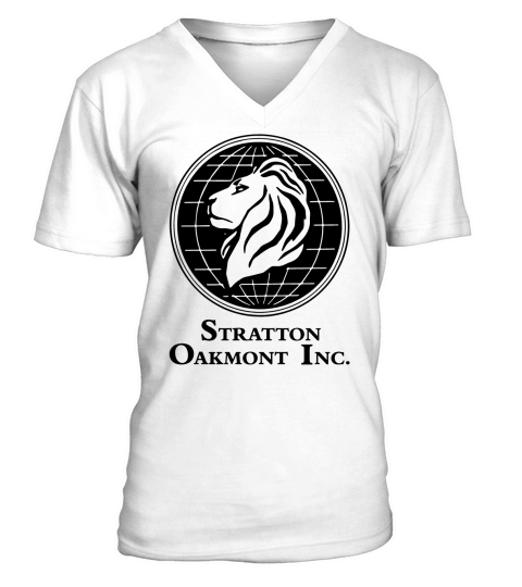 The Wolf Of Wall Street Stratton Oakmont Inc Scorsese V-Neck T-shirt