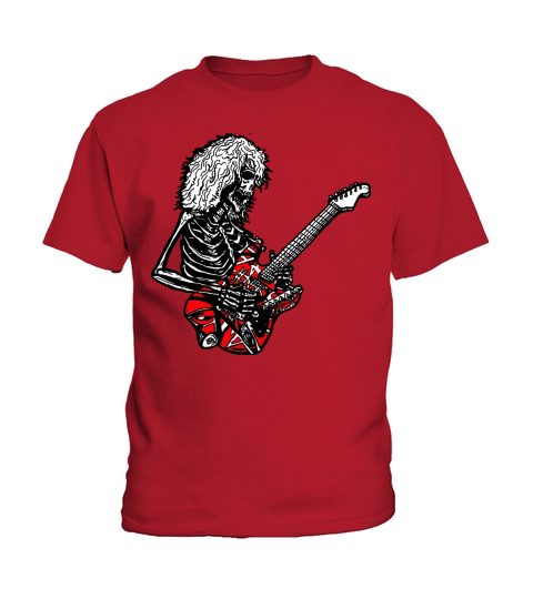 Death Eddie Van Halen Kids T-Shirt