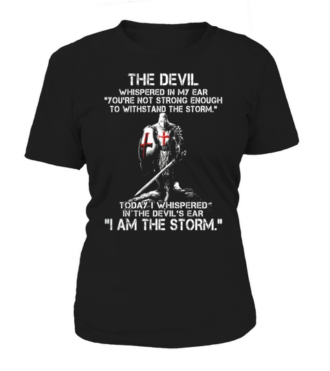 Warrior Shirt - I AM THE STORM - CRUSADER - Warrior Women's T-Shirt