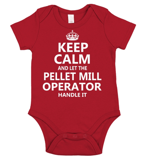 Pellet Mill Operator - Handle It Short Sleeve Baby One-Piece