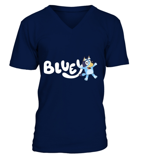 Funny Bluey - Baby Onesie V-Neck T-shirt