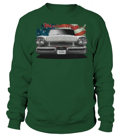 1957 Mercury Montclair Front White Sweatshirt Unisex