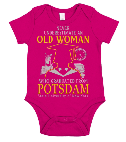 State University of New York College at Potsdam Short Sleeve Baby One-Piece