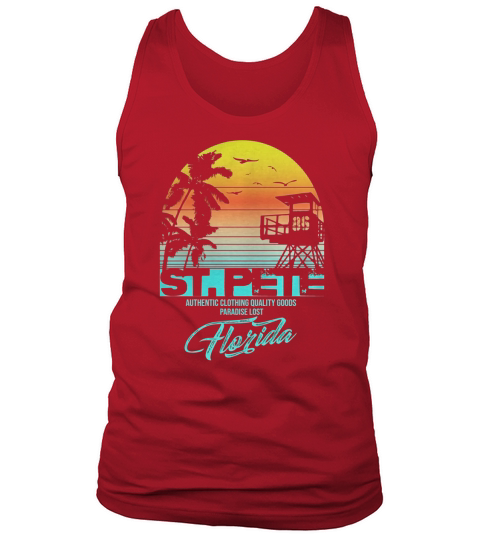 st. pete Florida beach shirt Tank Top Unisex