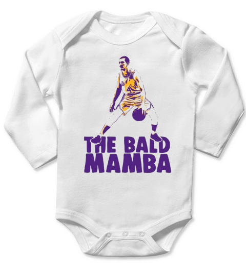 Alex Caruso The Bald Mamba Los Angeles Basketball Pop Art Long Sleeve Baby One-Piece