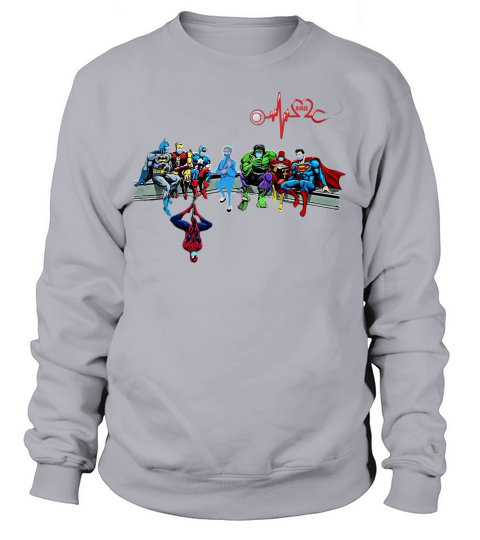 Doctor And Superheroes Nurse Healthcare Worker 2020 Sweatshirt Unisex