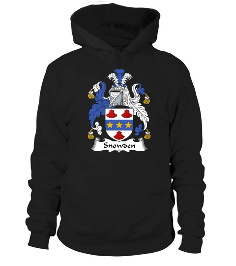 Snowden Family Crest British Family Crests Hoodie Unisex