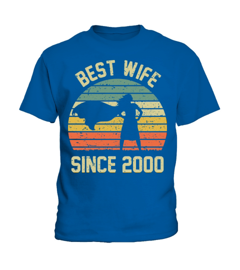 Wedding Anniversary Best Wife SINCE 2000 Kids T-Shirt