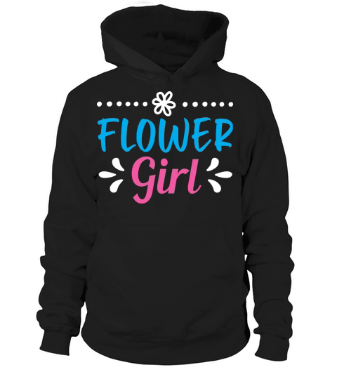 Wedding Flower girl Hoodie Unisex