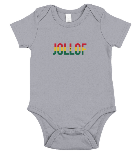 Ghana Jollof Short Sleeve Baby One-Piece