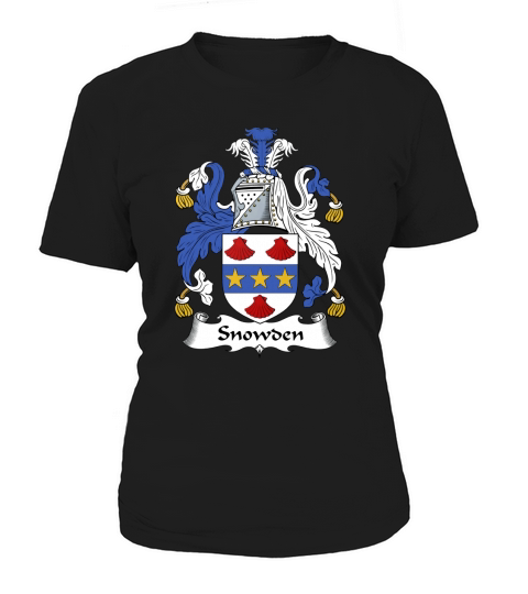 Snowden Family Crest British Family Crests Women's T-Shirt