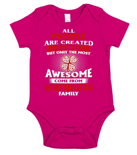 Its a Worthington Thing You Wouldnt Understand - Name Custom T-Shirts Short Sleeve Baby One-Piece