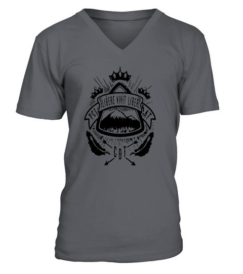 TRIPLE CROWN HIKING TRAIL CREST T-SHIRT V-Neck T-shirt