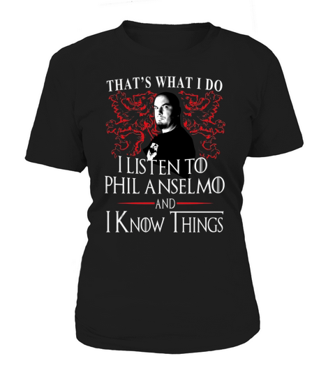 Phil Anselmo I KNOW THINGS Women's T-Shirt