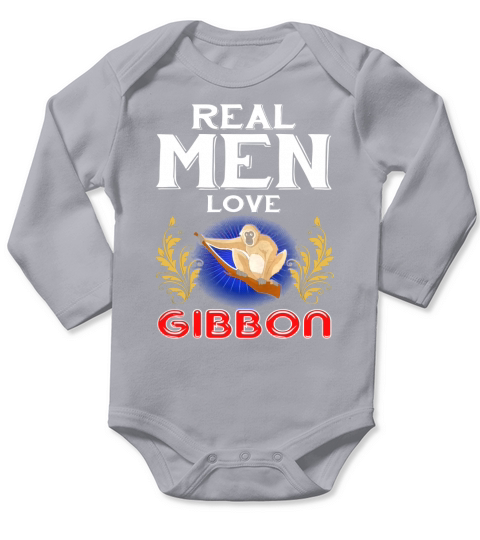 GIBBON Lover,GIBBON Animals,GIBBON Pets,GIBBON HOODIE,GIBBON COUPON Long Sleeve Baby One-Piece
