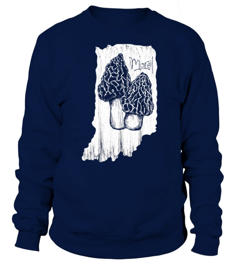 Vintage Morel Mushroom Hunting Picking Morchella Mushrooms T-Shirt Sweatshirt Unisex