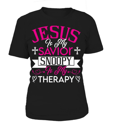 Jesus Is My Savior Snoopy 3 Women's T-Shirt
