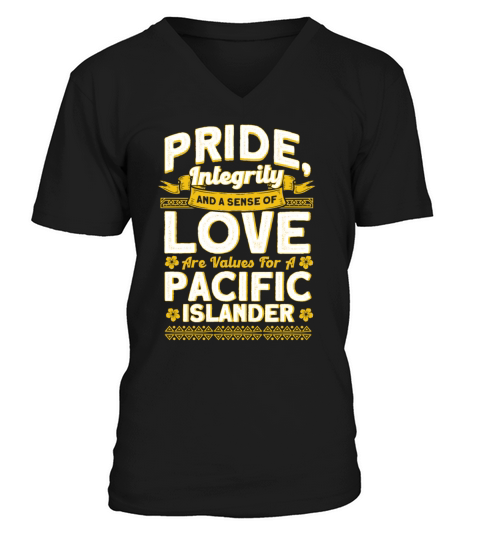 Islander Heritage Month Asian American V-Neck T-shirt