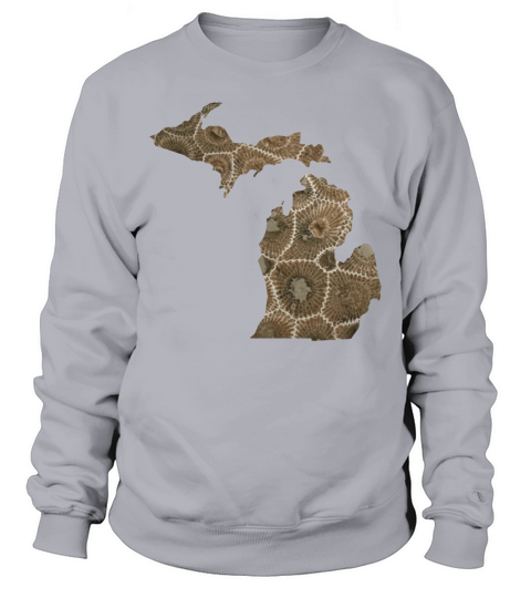 Michigan Petoskey Stone Cute Funny Pure Apparel  T-Shirt Sweatshirt Unisex