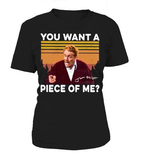 Frank Costanza you want a piece of me Vintage Seinfeld signature shirt Women's T-Shirt