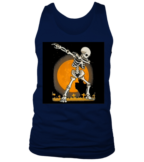 Dabbing Skeleton - Pillow Tank Top Unisex