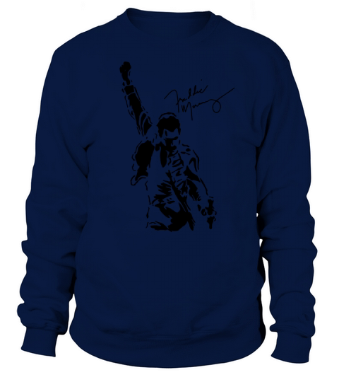 Freddie Mercury Signature Music Fan Sweatshirt Unisex