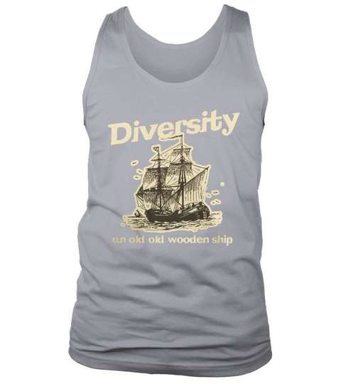 Diversity the Wooden Ship Tank Top Unisex