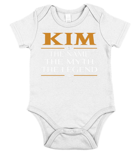 Kim Legend Name Kim Short Sleeve Baby One-Piece