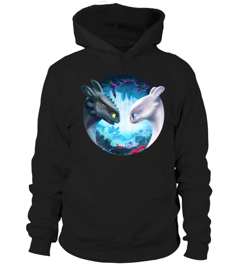 Toothless And Light Fury Hoodie Unisex