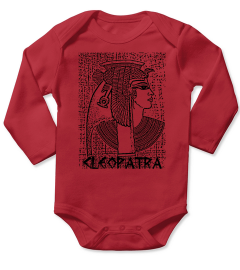 Cleopatra Long Sleeve Baby One-Piece