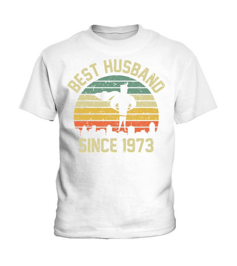 Wedding Anniversary Best Husband SINCE 1973 Kids T-Shirt