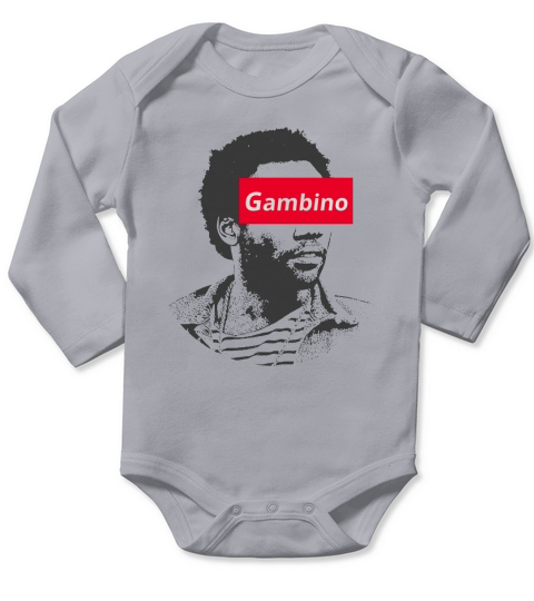 Childish Gambino art shirt hoodie tank top Long Sleeve Baby One-Piece