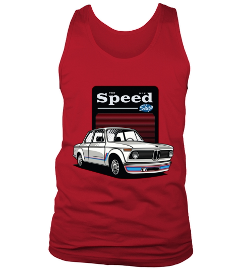 Vintage Car Speed shop Tank Top Unisex