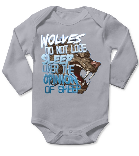 Wolves And Sheep Long Sleeve Baby One-Piece