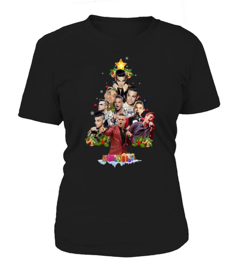 Robbie Williams Christmas Tree shirt Women's T-Shirt