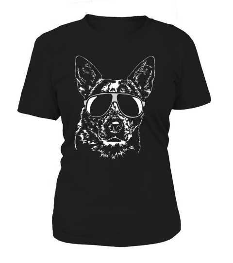 Funny Blue Heeler T-Shirt dog hund tee Shirt gift breed 1 Women's T-Shirt
