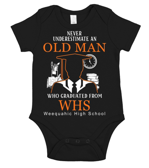 Weequahic High School - Unisex Long Sleeve Short Sleeve Baby One-Piece