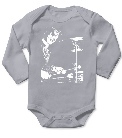 Bonzo John Bonham Fan Long Sleeve Baby One-Piece