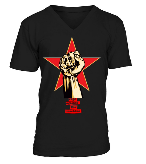 Rage Against the Machine V-Neck T-shirt