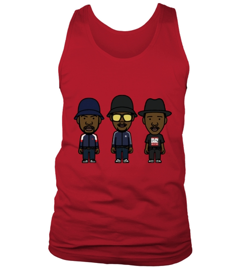 RUN DMC Cartoon Tank Top Unisex