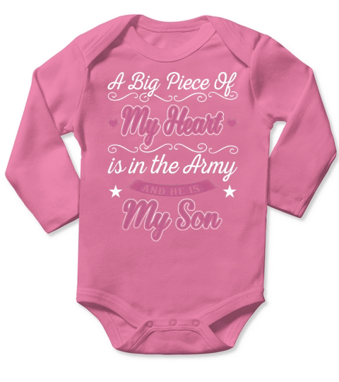 LTD ARMY MOM SHIRTS Tshirt Long Sleeve Baby One-Piece
