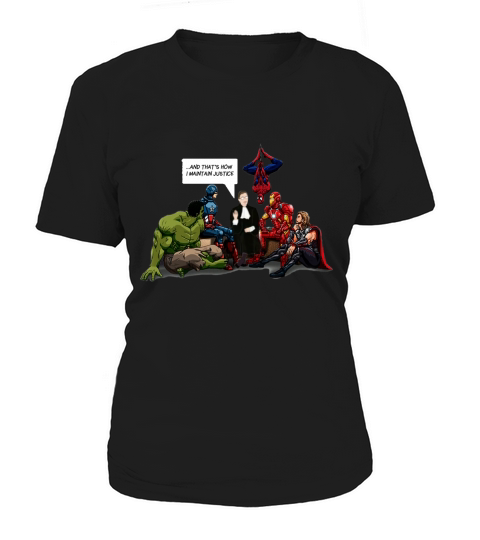 Ruth Bader Ginsburg Maintains Justice T-Shirt Women's T-Shirt