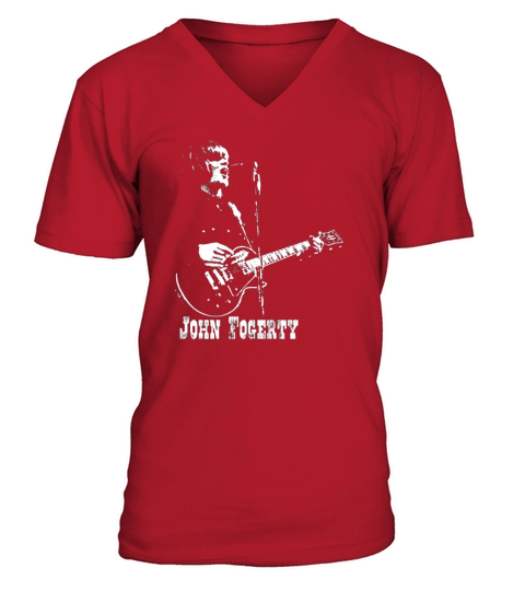 John Fogerty Fan V-Neck T-shirt
