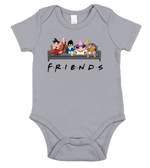 Dragon Ball Z Friends Short Sleeve Baby One-Piece