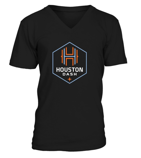Houston Dash Anonymous V-Neck T-shirt