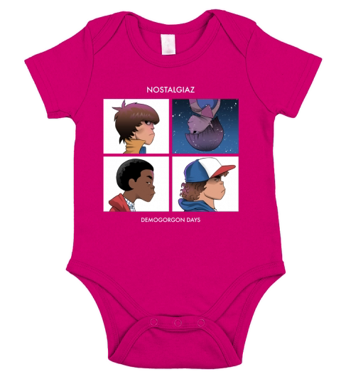 Demogorgon Days Short Sleeve Baby One-Piece