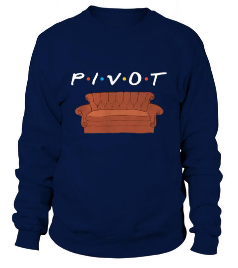 Friends Ross Pivot Ugly Christmas Sweatshirt Unisex