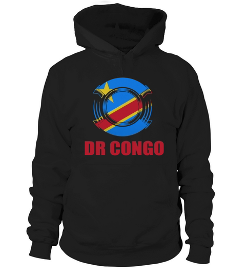 Storecastle DR Congo Flag Badge Gift Pride T-Shirt Hoodie Unisex