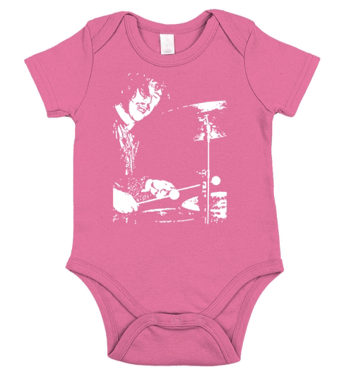Bonzo John Bonham Fan Short Sleeve Baby One-Piece